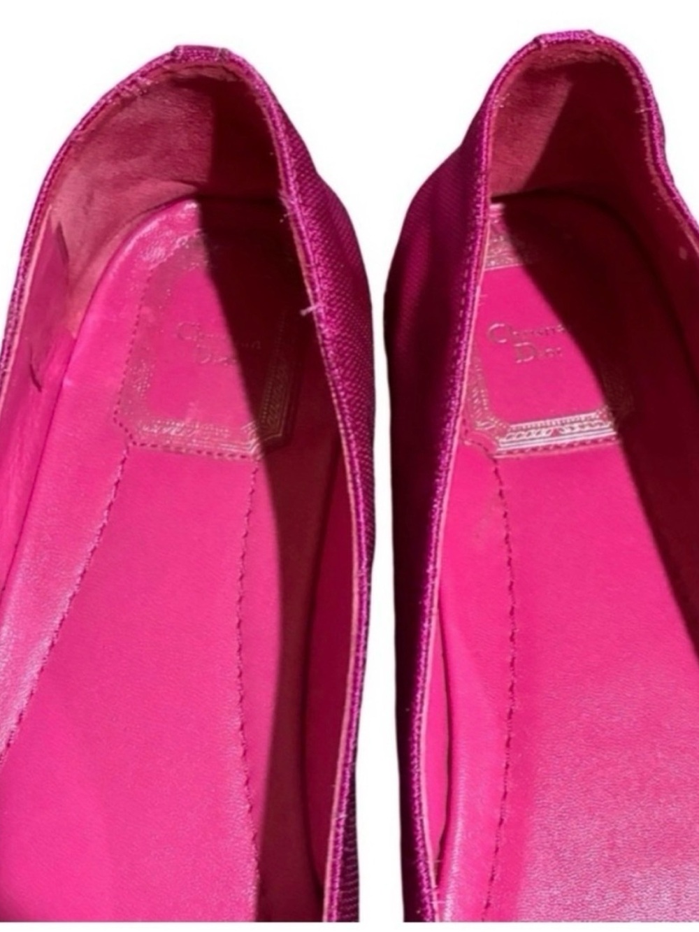 Dior Fushia Embellished Espadrille Flats Pink
Authentic size 8.5 - Picture 5 of 13